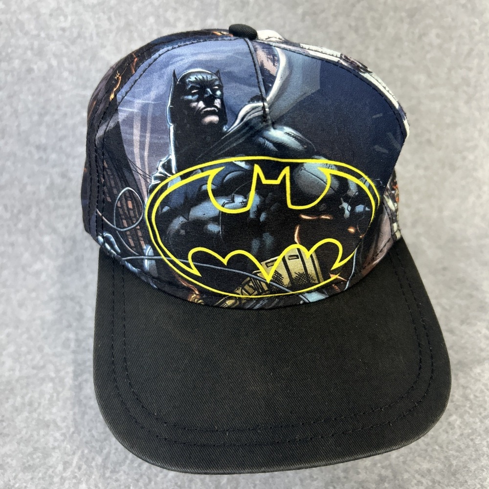 DC Comics Batman Youth Snapback Hat OSFM Adjustable Cap One Size Fits Most